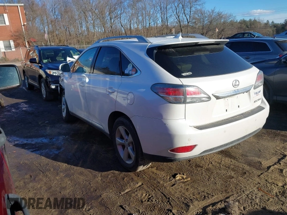 2013 Lexus RX 350 with VIN 2T2BK1BA7DC193883, listed as a IAAI auction lot 41519177 with 81,279 mi miles and . Bid and sale history available at DreamBid. Image 3.