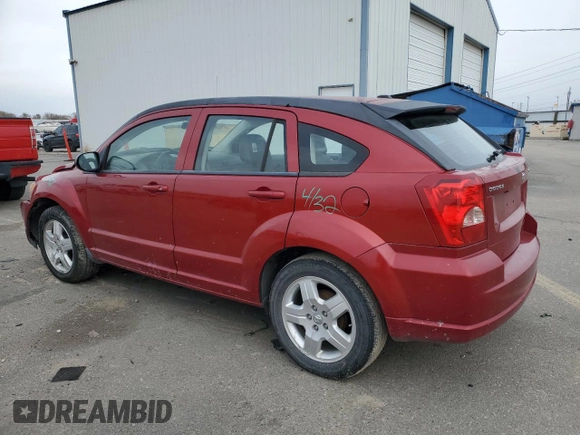 2009 Dodge Caliber SXT with VIN 1B3HB48CX9D108152, listed as a Copart auction lot 81012064 with 189,650 mi miles and Salvage Title. Bid and sale history available at DreamBid. Image 2.