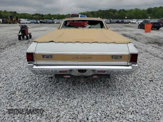 1971 Chevrolet El Camino z VIN 136801L126108, wystawiony jako Copart lot #52032275 z przebiegiem Nie podano mil oraz Nie do naprawy. Historia ofert i sprzedaży dostępna na DreamBid. Obrazek 6.