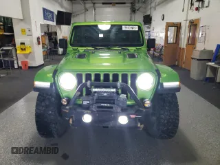 2018 Jeep Wrangler Unlimited Rubicon with VIN 1C4HJXFN3JW245997, listed as a Copart auction lot 52200725 with 101,739 mi miles and Clean title. Bid and sale history available at DreamBid. Image 5.