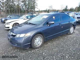 2009 Honda Civic Hybrid with VIN JHMFA36209S008939, listed as a IAAI auction lot 41798952 with 163,650 mi miles. Bid and sale history available at carsss.com. Image 18.