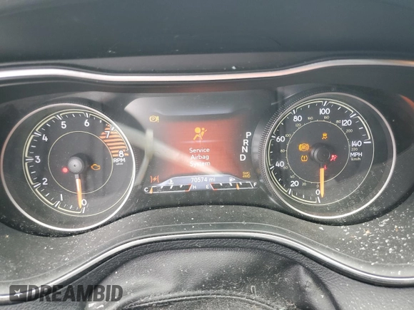 2020 Jeep Cherokee Limited with VIN 1C4PJMDX7LD604944, listed as a Copart auction lot 64985825 with 70,574 mi miles and Salvage title. Bid and sale history available at DreamBid. Image 9.