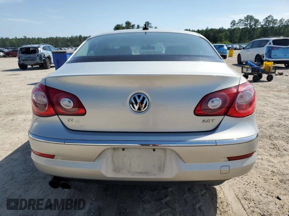 2012 Volkswagen CC Lux Limited Edition with VIN WVWHN7AN7CE508223, listed as a Copart auction lot 56702945 with 121,156 mi miles and Salvage title. Bid and sale history available at DreamBid. Image 6.
