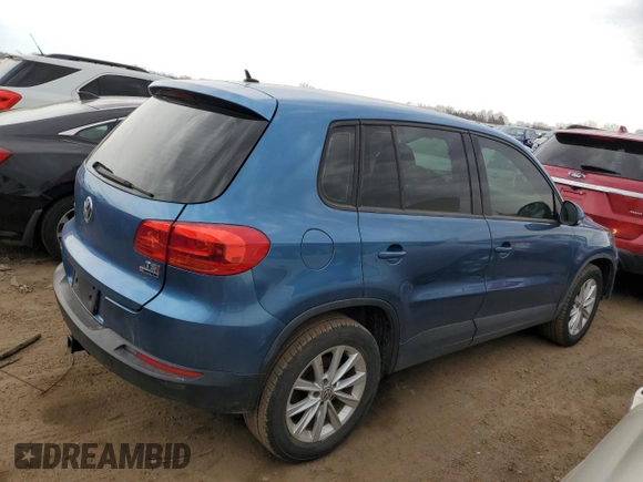 2017 Volkswagen Tiguan S z VIN WVGBV7AXXHK045196, wystawiony jako Copart lot #49369505 z przebiegiem 114 367 mil mil oraz Szkoda całkowita • Salvage title. Historia ofert i sprzedaży dostępna na DreamBid. Obrazek 3.