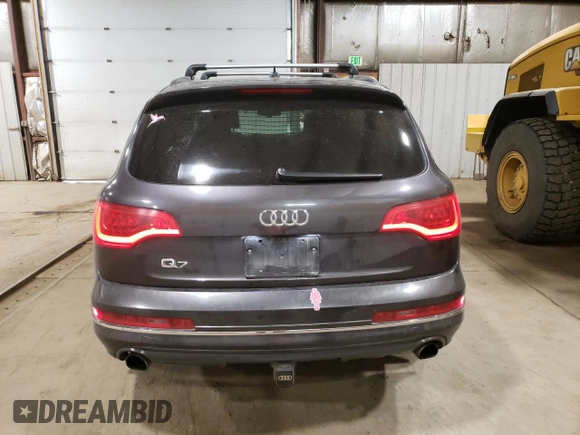 2013 Audi Q7 Premium Plus с VIN WA1LGAFE7DD012060, выставлен на аукционе Copart как лот 61245455 с пробегом 95 833 миль миль и Списание • Salvage title. История ставок и продаж доступна на DreamBid. Изображение 6.