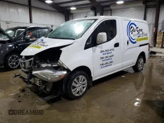 2015 Nissan NV200 SV with VIN 3N6CM0KN3FK720045, listed as a Copart auction lot 46091125 with 95,099 mi miles and Salvage Title. Bid and sale history available at carsss.com. Image 1.