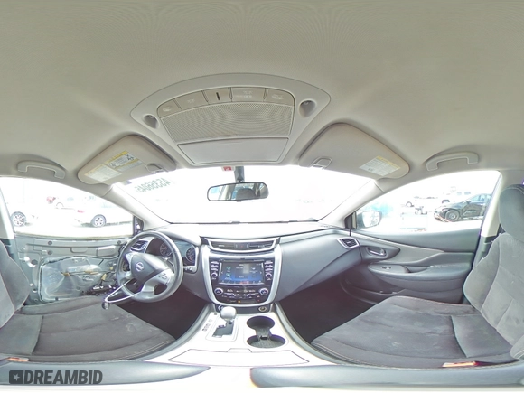 2017 Nissan Murano Platinum with VIN 5N1AZ2MG8HN111841, listed as a Copart auction lot 45356045 with 112,126 mi miles and Salvage Title. Bid and sale history available at carsss.com. Image 16.