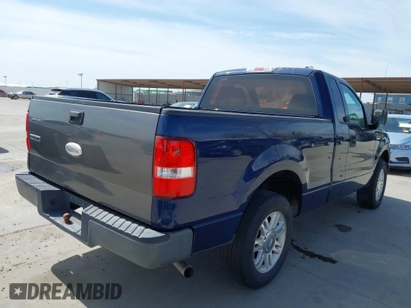 2008 Ford F-150 XL with VIN 1FTRF12228KD53401, listed as a IAAI auction lot 41830029 with 216,889 mi miles. Bid and sale history available at carsss.com. Image 4.