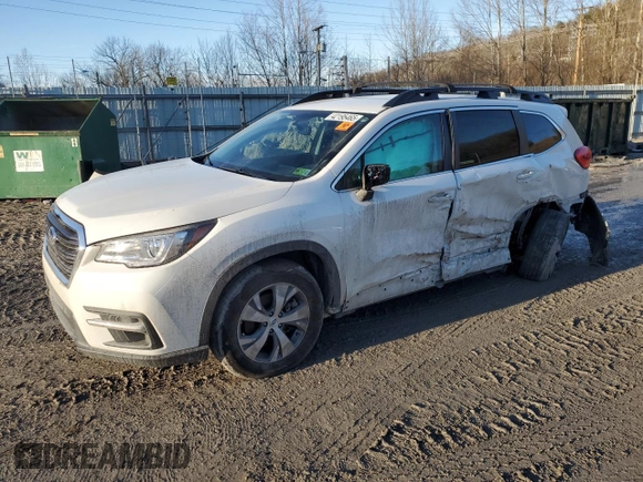 2021 Subaru Ascent Premium with VIN 4S4WMAFD3M3457397, listed as a Copart auction lot 42195465 with 43,521 mi miles and Salvage Title. Bid and sale history available at carsss.com. Image 1.
