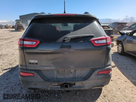 2016 Jeep Cherokee Altitude with VIN 1C4PJMAB3GW317104, listed as a Copart auction lot 50328385 with 161,234 mi miles and Salvage title. Bid and sale history available at DreamBid. Image 6.