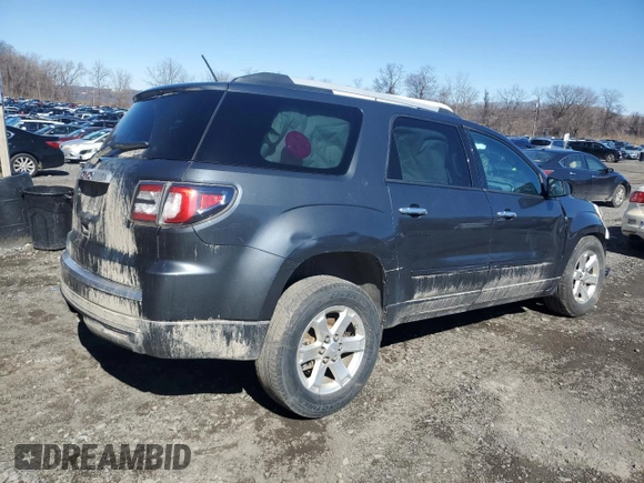 2014 GMC Acadia SLE with VIN 1GKKRNED0EJ313059, listed as a Copart auction lot 47213385 with Not Provided miles and Salvage Title. Bid and sale history available at carsss.com. Image 3.