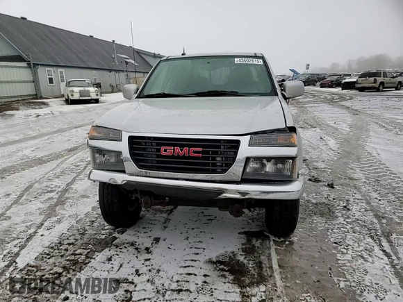 2012 GMC Canyon SLE2 with VIN 1GTH6PFE2C8154650, listed as a Copart auction lot 43602615 with 32,713 mi miles and Clean Title. Bid and sale history available at carsss.com. Image 10.
