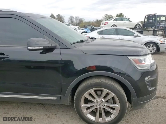 2018 Ford Explorer XLT with VIN 1FM5K8D84JGB96480, listed as a Copart auction lot 50519345 with 112,530 mi miles and Salvage Title. Bid and sale history available at carsss.com. Image 11.