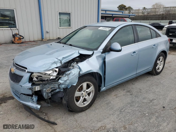 2011 Chevrolet Cruze LT w/1LT with VIN 1G1PF5S92B7144948, listed as a Copart auction lot 51589325 with 159,401 mi miles and Salvage Title. Bid and sale history available at carsss.com. Image 1.
