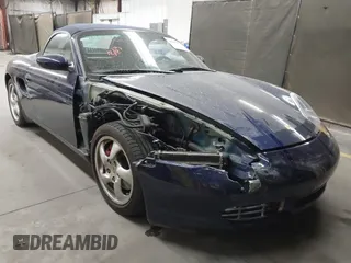 2001 Porsche Boxster S with VIN WP0CB29811U662787, listed as a IAAI auction lot 41550575 with 99,440 mi miles. Bid and sale history available at carsss.com. Image 1.