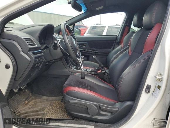 2021 Subaru WRX STI with VIN JF1VA2E60M9814538, listed as a Copart auction lot 56328295 with 58,512 mi miles and Salvage title. Bid and sale history available at DreamBid. Image 7.