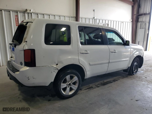 2013 Honda Pilot EX-L with VIN 5FNYF3H55DB041363, listed as a Copart auction lot 51441625 with 268,511 mi miles and Clean Title. Bid and sale history available at carsss.com. Image 3.