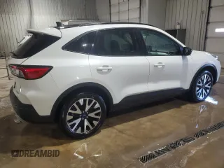 2020 Ford Escape SE Sport Hybrid with VIN 1FMCU9BZ0LUC28736, listed as a Copart auction lot 45525015 with 65,481 mi miles and Salvage Title. Bid and sale history available at DreamBid. Image 3.
