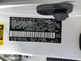2017 Lexus CT 200h with VIN JTHKD5BH1H2284265, listed as a Copart auction lot 49106175 with Not provided miles and Salvage title. Bid and sale history available at DreamBid. Image 13.