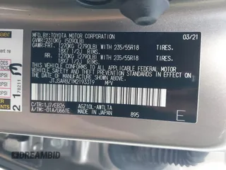 2021 Lexus NX 300 F Sport z VIN JTJSARBZ1M2193319, wystawiony jako IAAI lot #41876755 z przebiegiem 30 332 mil mil oraz . Historia ofert i sprzedaży dostępna na DreamBid. Obrazek 9.