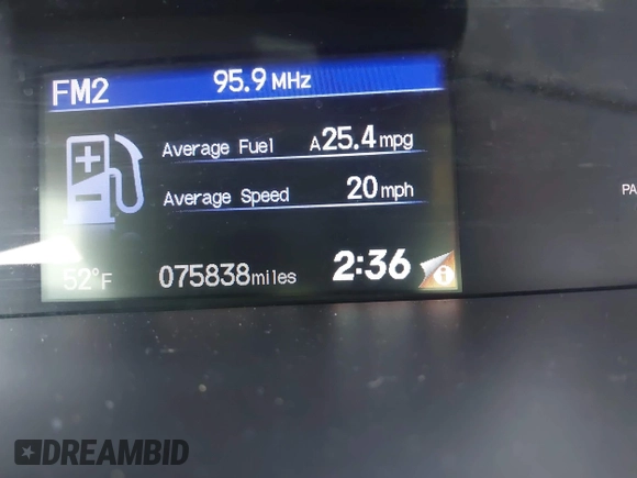 2013 Honda Civic LX with VIN 2HGFG3B5XDH524047, listed as a IAAI auction lot 41934699 with 75,838 mi miles and . Bid and sale history available at DreamBid. Image 14.