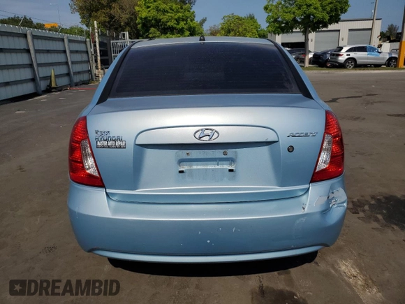 2009 Hyundai Accent Auto GLS z VIN KMHCN46C09U370955, wystawiony jako Copart lot #58003685 z przebiegiem 145 200 mil mil oraz Nie do naprawy • Non repairable. Historia ofert i sprzedaży dostępna na DreamBid. Obrazek 6.