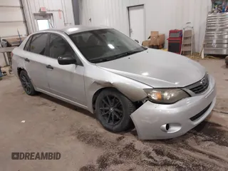 2008 Subaru Impreza Sedan (Natl) i with VIN JF1GE61698G528487, listed as a IAAI auction lot 41397020 with 110,139 mi miles. Bid and sale history available at carsss.com. Image 1.