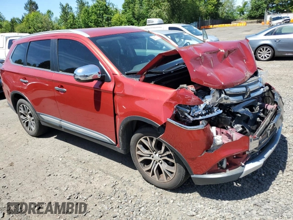 2018 Mitsubishi Outlander ES with VIN JA4AZ3A31JZ006868, listed as a Copart auction lot 58361775 with 81,393 mi miles and Salvage title. Bid and sale history available at DreamBid. Image 4.