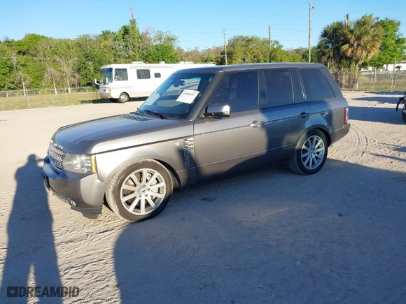 2010 Land Rover Range Rover SC with VIN SALMF1E43AA327739, listed as a IAAI auction lot 41846107 with 136,920 mi miles. Bid and sale history available at carsss.com. Image 2.