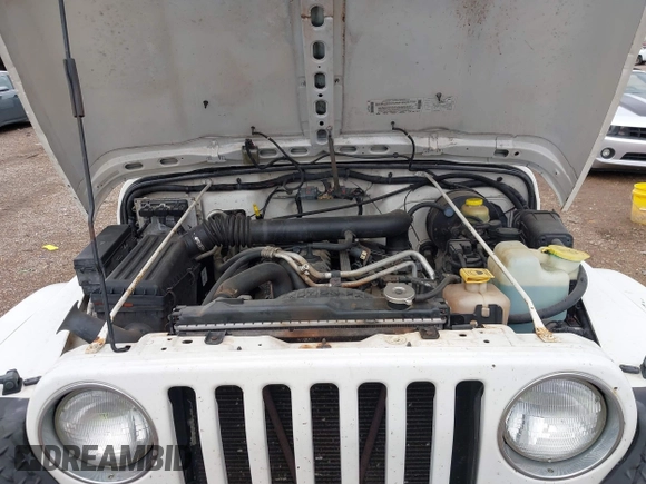 2001 Jeep Wrangler Sahara with VIN 1J4FA59S71P365271, listed as a IAAI auction lot 41889948 with 144,357 mi miles. Bid and sale history available at carsss.com. Image 10.