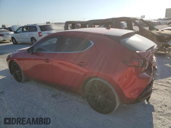 2019 Mazda Mazda3 Hatchback w/Premium Pkg with VIN JM1BPBNM9K1124082, listed as a Copart auction lot 71441054 with 39,578 mi miles and Salvage Title. Bid and sale history available at carsss.com. Image 2.