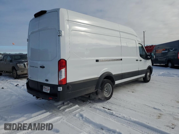 2020 Ford Transit Cargo with VIN 1FTBF4XG3LKB63896, listed as a Copart auction lot 45961475 with 106,734 mi miles and Salvage Title. Bid and sale history available at DreamBid. Image 3.
