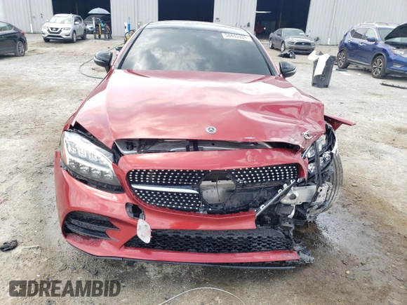 2019 Mercedes-Benz C 300 with VIN WDDWJ8DB2KF926164, listed as a Copart auction lot 58445335 with 58,228 mi miles and Non repairable. Bid and sale history available at DreamBid. Image 5.