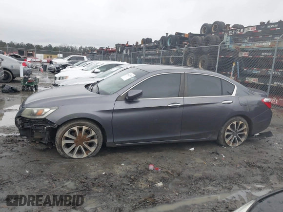 2015 Honda Accord Sport with VIN 1HGCR2F55FA139823, listed as a IAAI auction lot 41623823 with 169,093 mi miles and . Bid and sale history available at DreamBid. Image 14.