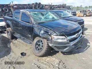 2018 Chevrolet Colorado 4WD Work Truck with VIN 1GCGTBEN7J1264527, listed as a IAAI auction lot 42523199 with 157,000 mi miles and . Bid and sale history available at DreamBid. Image 1.