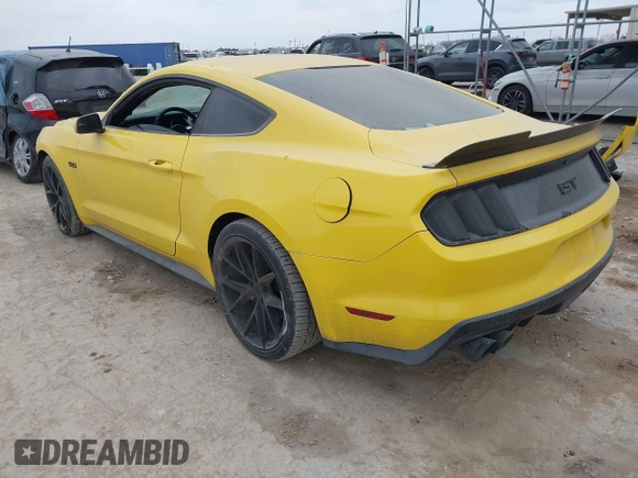 2017 Ford Mustang GT with VIN 1FA6P8CF9H5213425, listed as a IAAI auction lot 41713133 with 66,457 mi miles and . Bid and sale history available at DreamBid. Image 3.