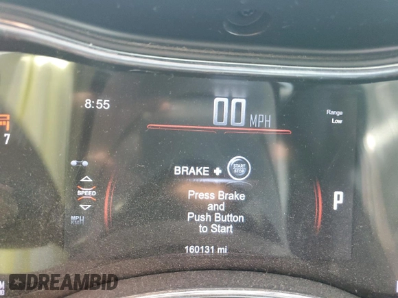 2014 Dodge Durango R/T with VIN 1C4SDJCT5EC349136, listed as a Copart auction lot 60036275 with 160,131 mi miles and Salvage title. Bid and sale history available at DreamBid. Image 9.
