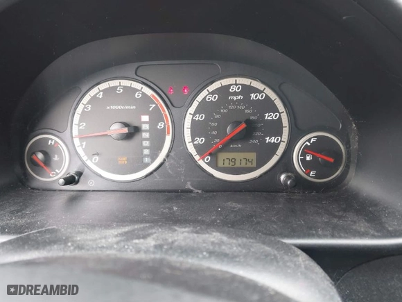 2005 Honda CR-V LX with VIN JHLRD68565C010541, listed as a IAAI auction lot 41660510 with 179,174 mi miles. Bid and sale history available at carsss.com. Image 7.