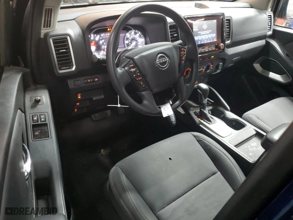 2023 Nissan Frontier S with VIN 1N6ED1CL0PN648406, listed as a Copart auction lot 45316955 with 25,893 mi miles and Salvage Title. Bid and sale history available at carsss.com. Image 8.