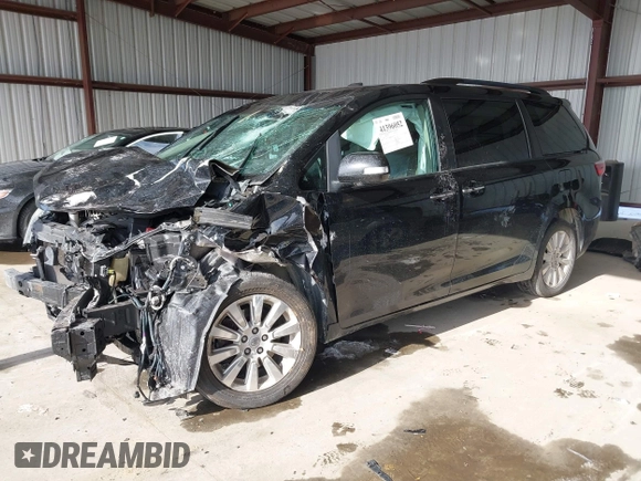 2015 Toyota Sienna Ltd with VIN 5TDDK3DC6FS122871, listed as a IAAI auction lot 41396052 with 133,161 mi miles. Bid and sale history available at carsss.com. Image 17.