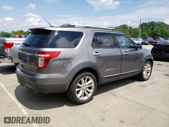 2012 Ford Explorer XLT with VIN 1FMHK7D89CGA93257, listed as a Copart auction lot 58091555 with 167,840 mi miles and Non repairable. Bid and sale history available at DreamBid. Image 3.