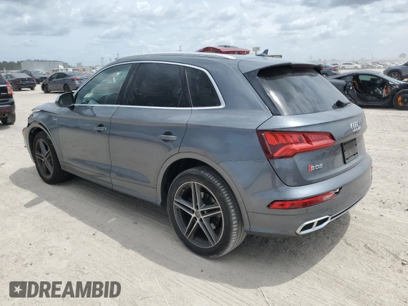 2018 Audi SQ5 Premium Plus with VIN WA1A4AFY0J2169916, listed as a Copart auction lot 65197153 with 75,478 mi miles. Bid and sale history available at carsss.com. Image 2.