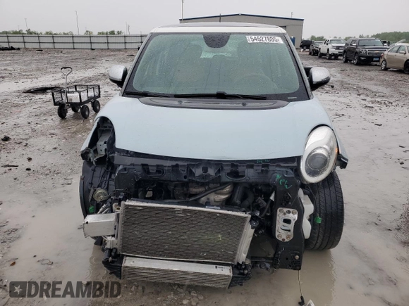 2014 FIAT 500L Lounge z VIN ZFBCFACH4EZ007705, wystawiony jako Copart lot #54527805 z przebiegiem 176 387 mil mil oraz Szkoda całkowita • Salvage title. Historia ofert i sprzedaży dostępna na DreamBid. Obrazek 5.