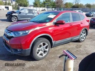 2018 Honda CR-V EX-L with VIN 2HKRW2H89JH660523, listed as a IAAI auction lot 41877280 with 51,261 mi miles. Bid and sale history available at carsss.com. Image 2.
