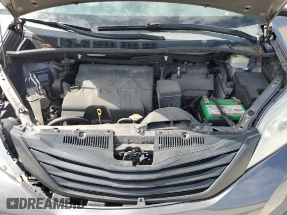 2015 Toyota Sienna XLE with VIN 5TDYK3DC5FS643985, listed as a Copart auction lot 56956505 with 179,131 mi miles and Salvage title. Bid and sale history available at DreamBid. Image 12.