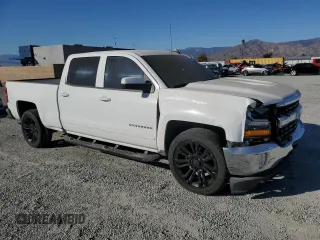 2017 Chevrolet Silverado 1500 LT with VIN 1GCPCREC7HF124062, listed as a Copart auction lot 81940204 with 105,516 mi miles and Salvage Title. Bid and sale history available at DreamBid. Image 4.