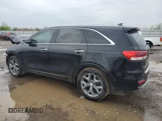 2016 Kia Sorento SXL with VIN 5XYPK4A10GG027677, listed as a Copart auction lot 50814805 with 82,677 mi miles and Salvage Title. Bid and sale history available at carsss.com. Image 2.
