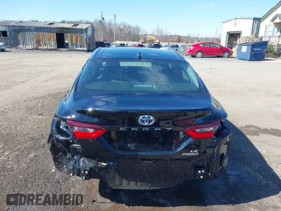 2021 Toyota Camry Hybrid LE with VIN 4T1C31AK4MU553612, listed as a IAAI auction lot 41609111 with 34,399 mi miles. Bid and sale history available at carsss.com. Image 17.