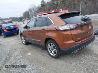 2017 Ford Edge Titanium with VIN 2FMPK4K88HBC11746, listed as a IAAI auction lot 41513987 with 55,879 mi miles. Bid and sale history available at carsss.com. Image 3.