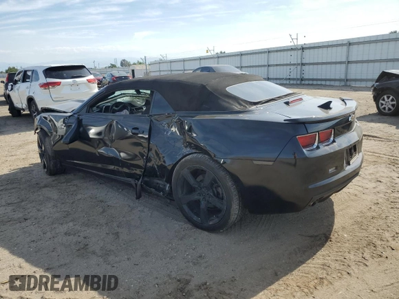 2013 Chevrolet Camaro LT with VIN 2G1FB3D35D9111495, listed as a Copart auction lot 54721035 with 197,673 mi miles and Salvage title. Bid and sale history available at DreamBid. Image 2.